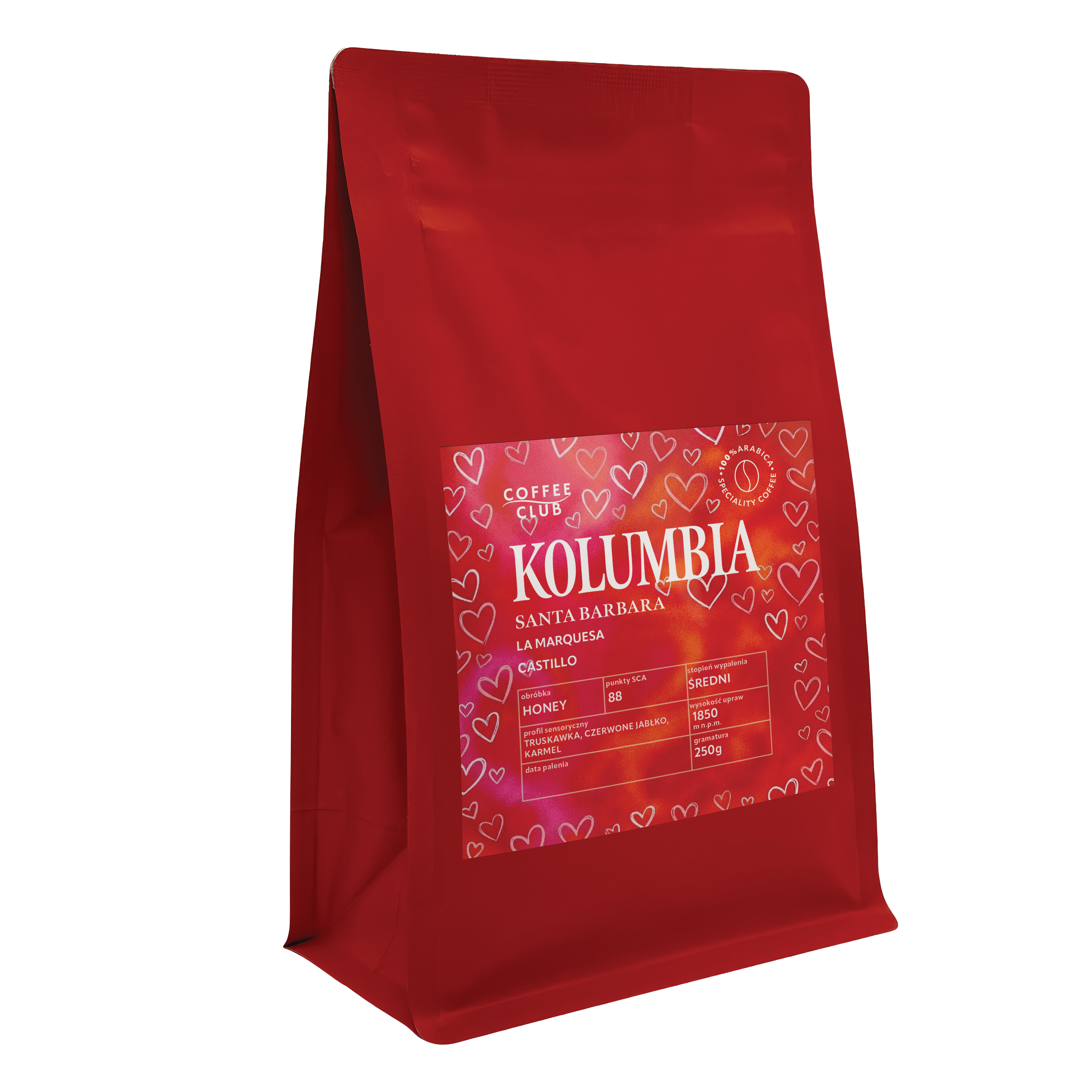 Kolumbia Santa Barbara - Kawa Walentynkowa